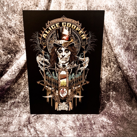 ALICE COOPER 3 PK PR PROMOTIONAL TOUR POSTERS